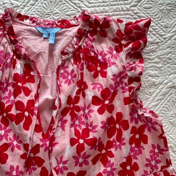 Draper James Flutter Sleeve Dress - Flying Daisies - Picture 4 of 15